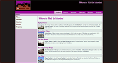 Desktop Screenshot of inistanbul.com